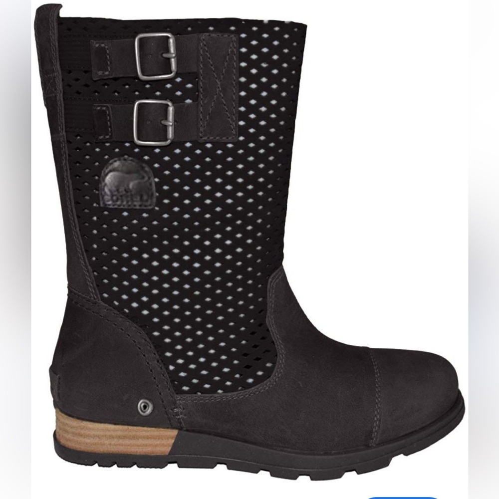 Sorel Major Pull on Boots Black